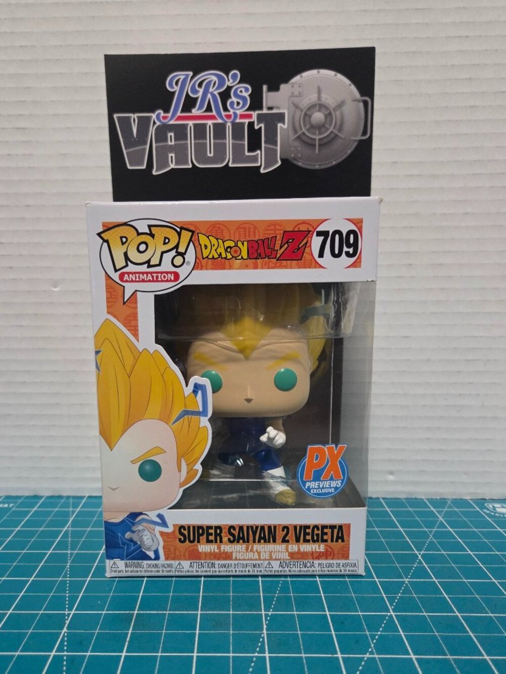 Funko POP Animation Dragon Ball Z Super Saiyan 2 Vegeta 709 Vinyl Figure